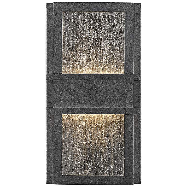 Image 7 Eclipse 12" High Black Metal LED Outdoor Wall Light more views