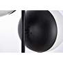 Eclipse 2 Lts Black Pendant With Frosted White Glass in scene