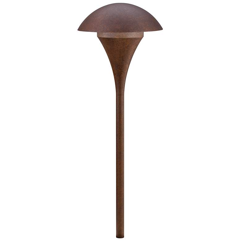Image 2 Eclipse 25" High Textured Tannery Bronze Outdoor Path Light