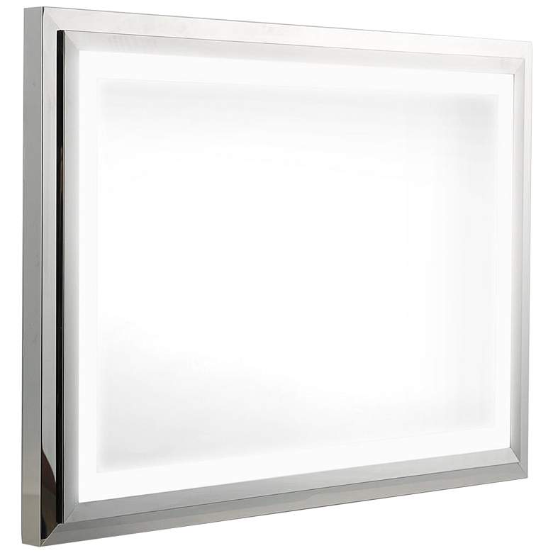 Image 2 Eclipse 36" x 24" LED Lighted Bathroom Vanity Wall Mirror