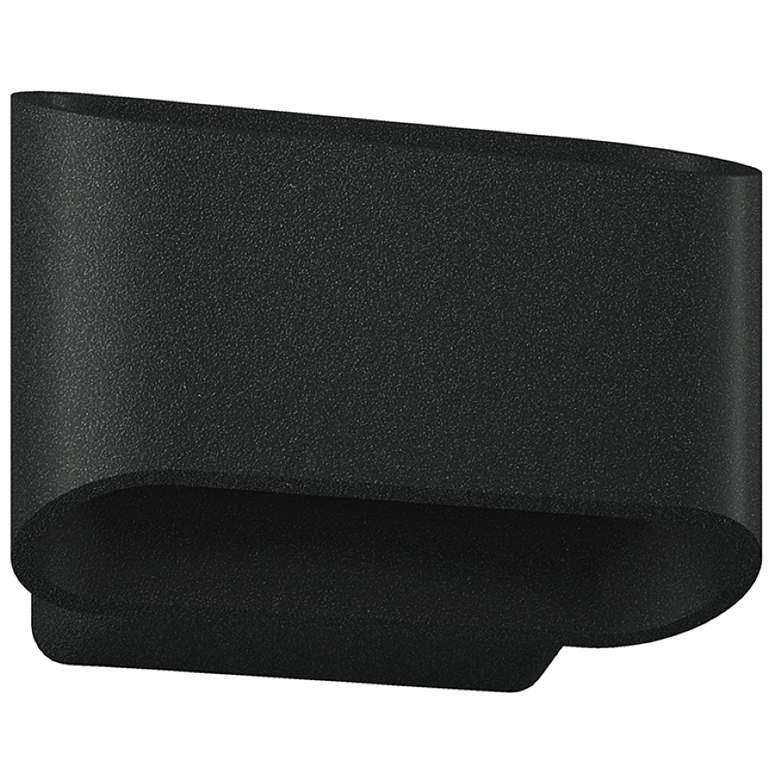 Image 1 Eclipse 5 1/4" High Anthracite LED Outdoor Wall Light