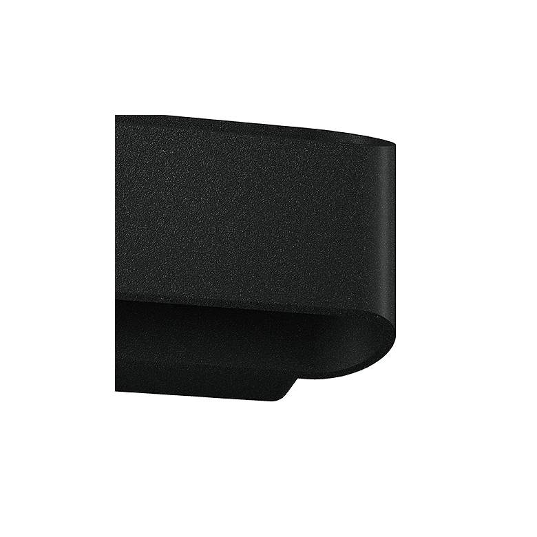 Image 2 Eclipse 5 1/4" High Anthracite LED Outdoor Wall Light more views