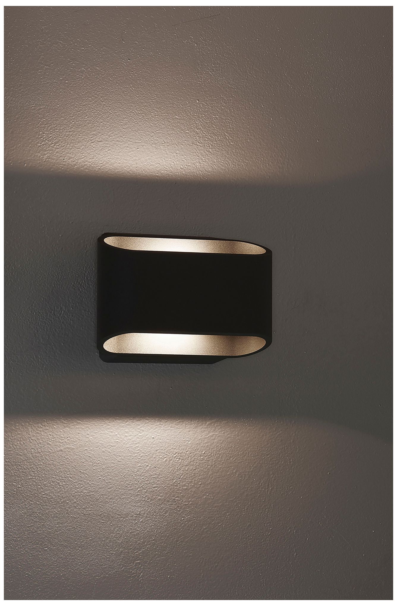 Image 5 Eclipse 5 1/4" High Anthracite LED Outdoor Wall Light more views