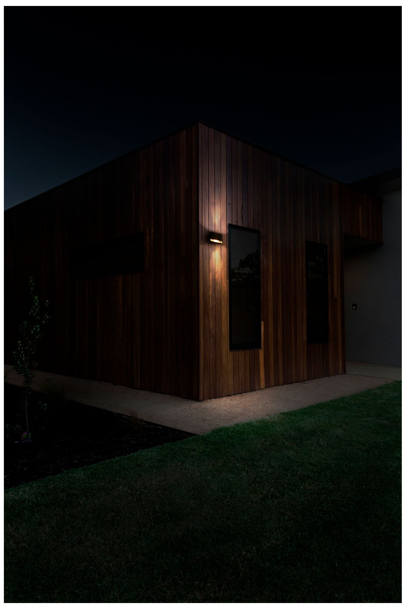 Image 7 Eclipse 5 1/4" High Anthracite LED Outdoor Wall Light more views