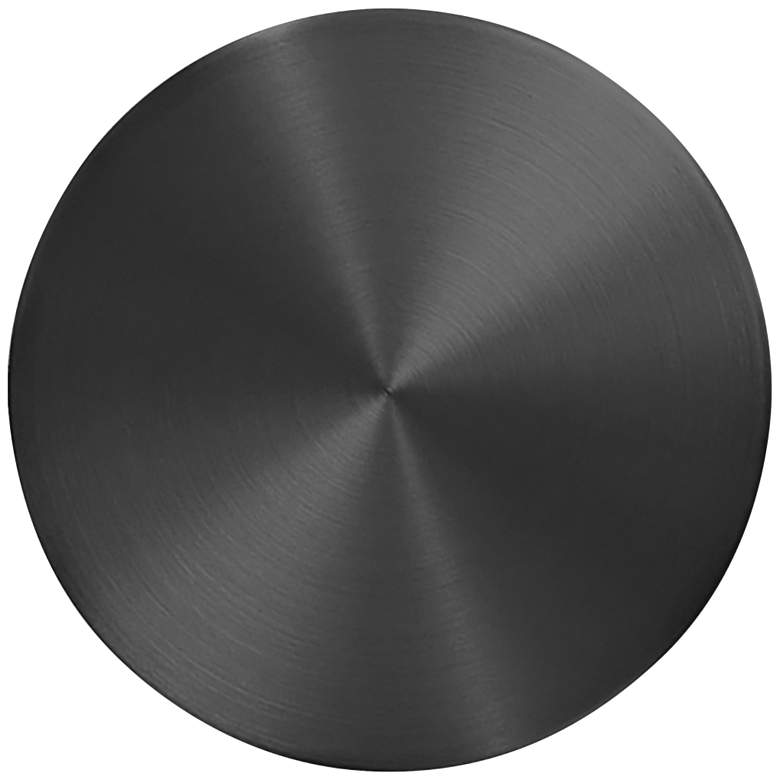 Image 1 Eclipse 9 1/2" High Satin Dark Gray LED Wall Sconce