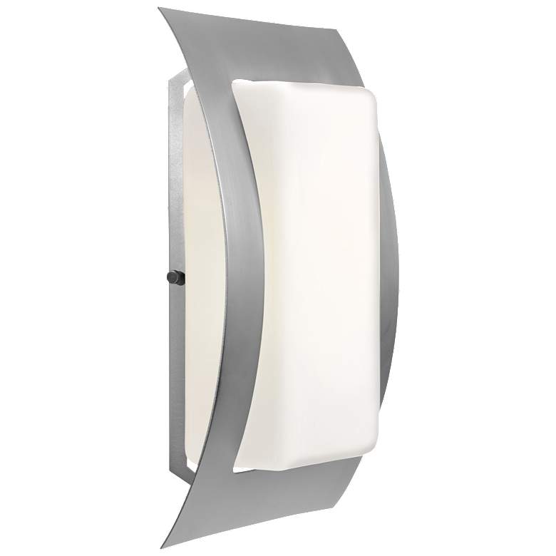 Image 1 Eclipse - Outdoor LED Wall Fixture - Satin Finish - Opal Glass Diffuser