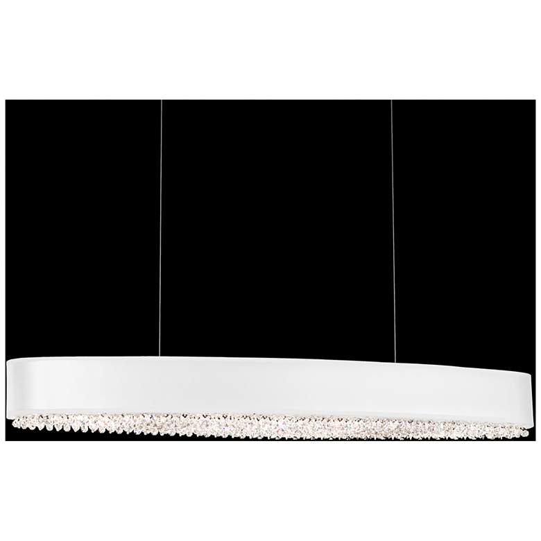 Image 1 Eclyptix LED 4.5"H x 35.9"W 1-Lt Linear Pendant in Pol Stainless