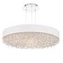 2_Eclyptix LED 6.5"H x 28.8"W 1-Light Crystal Pendant in Pol Stainl more views