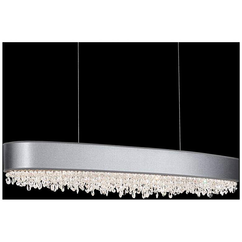 Image 1 Eclyptix LED 6.5"H x 48.75"W 1-Lt Linear Pendant in Pol Stainless
