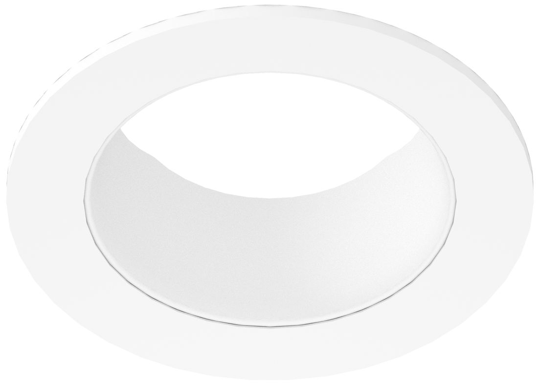 Image 2 Eco-Downlight 3" Adjustable Round Trim, White more views