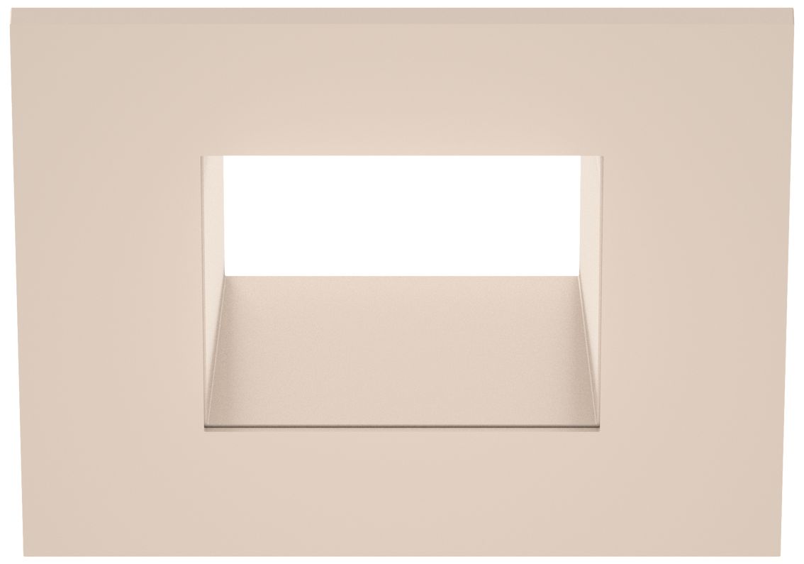 Image 2 Eco-Downlight 3" Adjustable Square Trim, Champagne more views