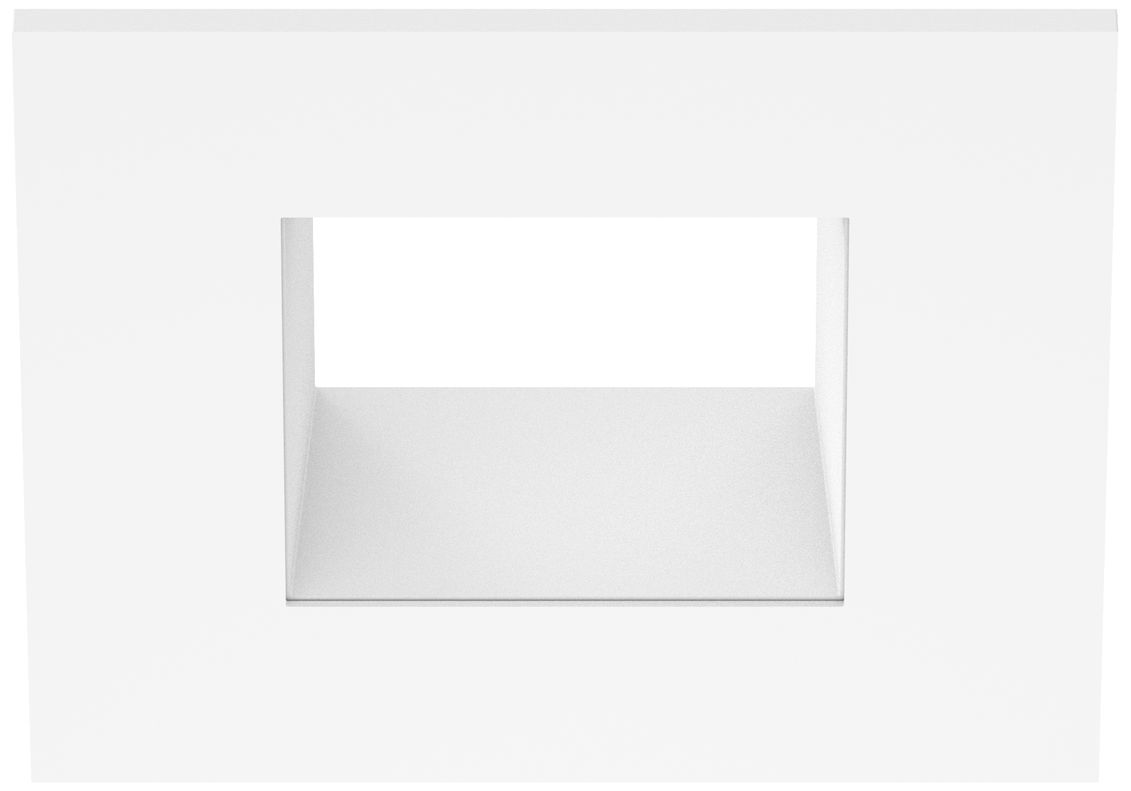 Image 2 Eco-Downlight 3" Adjustable Square Trim, White more views