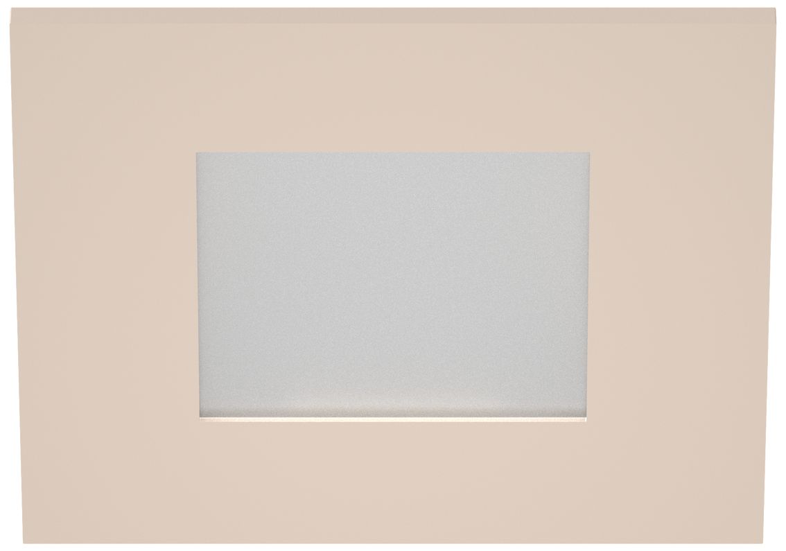 Image 2 Eco-Downlight 3" Wet Listed Square Trim, Champagne more views