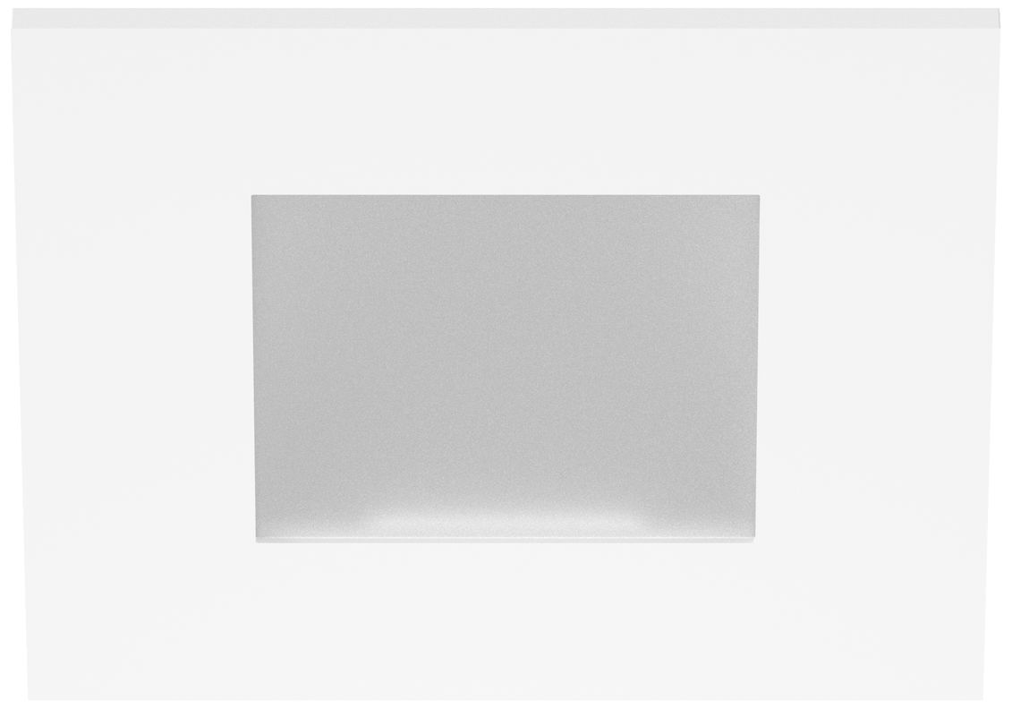Image 2 Eco-Downlight 3" Wet Listed Square Trim, White more views