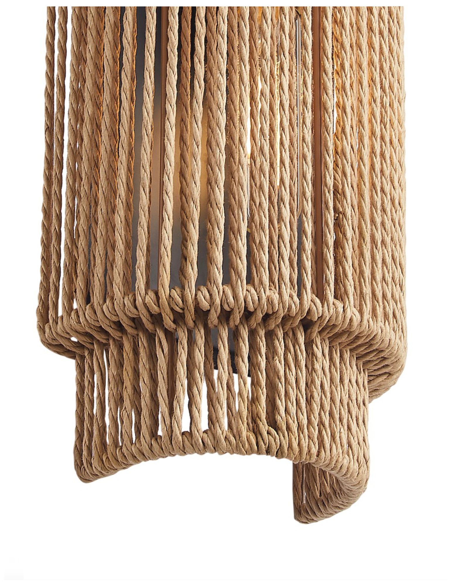 Image 4 Eco Milos 13" High Matte Black, Natural Wall Sconce more views