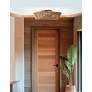 Eco Nido 30" Wide 4 Light Natural Rope Semi-Flush
