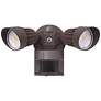 Thumbnail3 of Eco-Star 13" Wide Bronze Finish Motion Sensor LED Security Light