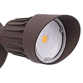 Image3 of Eco-Star 13" Wide LED Security Flood Light in Bronze more views