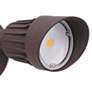 Eco-Star 13" Wide LED Security Flood Light in Bronze