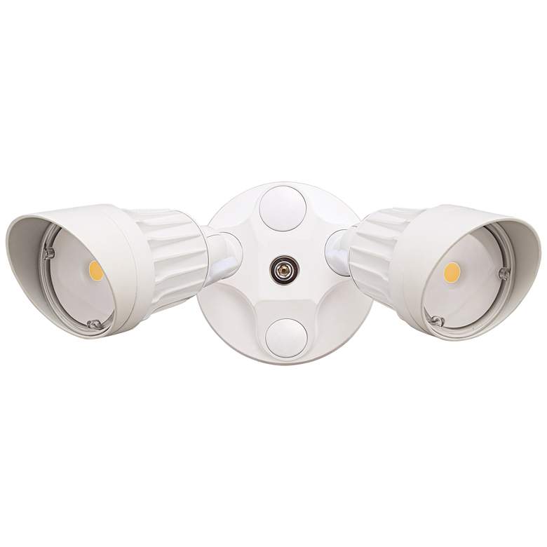 Image 2 Eco-Star 13" Wide LED Security Flood Light in White