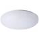 Eco-Star Cloud 11" Wide LED Circular White Ceiling Light