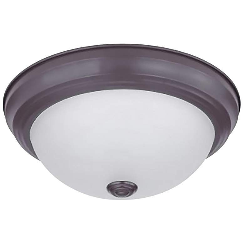 Image 2 Eco-Star Stepdown 15 1/4" Wide Bronze LED Ceiling Light