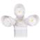 Eco-Star White Triple Head LED Motion Sensor Security Light
