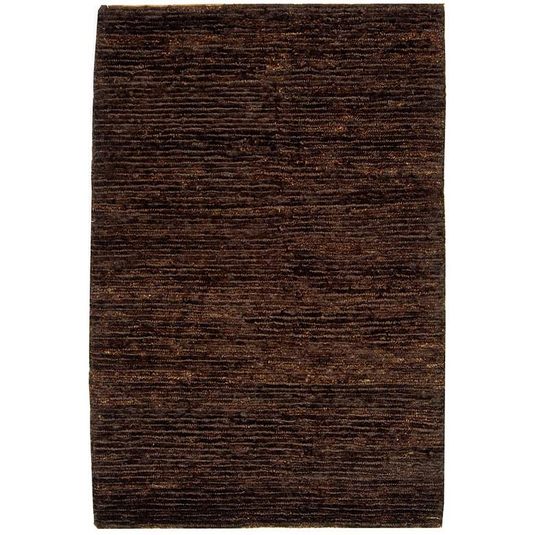 Image 3 Ecogance 5'x8' Brown Area Rug more views