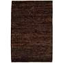 3_Ecogance 5'x8' Brown Area Rug more views