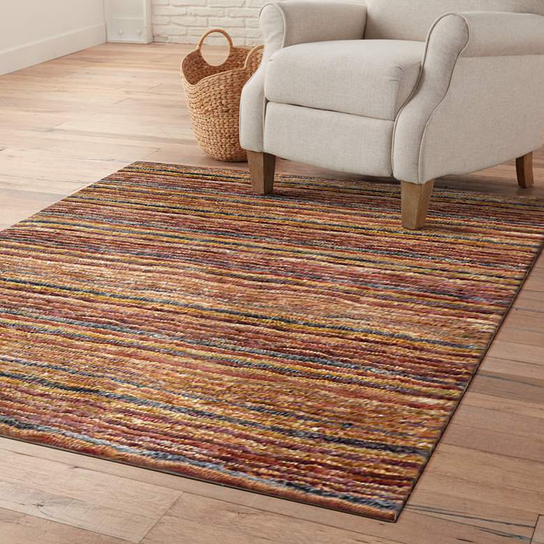 Image 1 Ecogance 5'x8' Multicolor Area Rug
