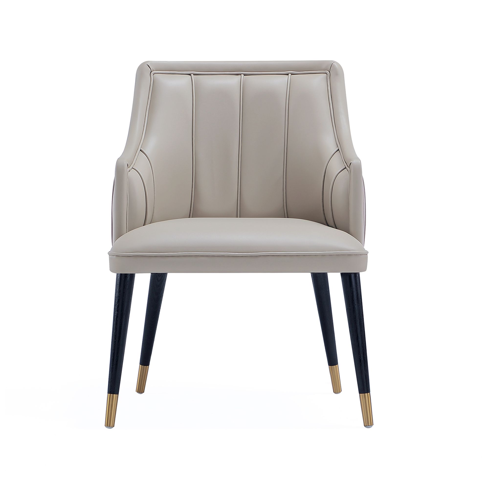 Image 7 Eda Modern  Wood Armchair in Light Gray more views