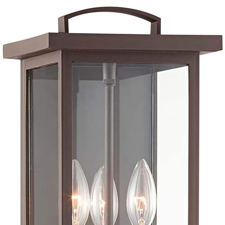 Image 3 Eden 18" High Textured Bronze Outdoor Wall Light more views