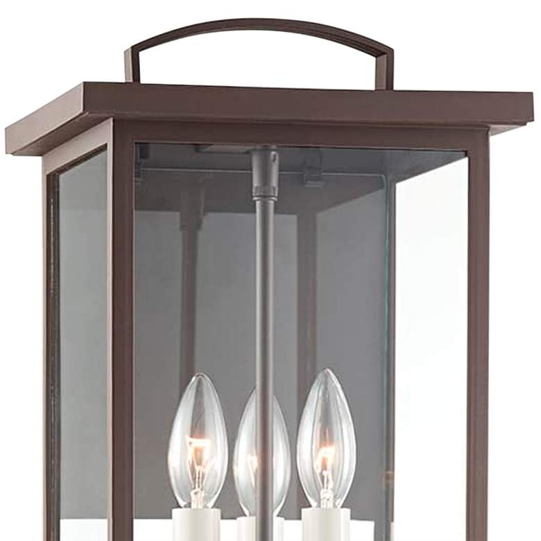 Image 2 Eden 22" High Textured Bronze Outdoor Wall Light more views
