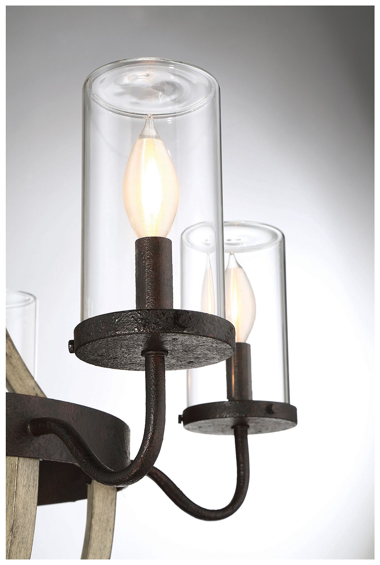 Image 5 Eden 6-Light Outdoor Chandelier in Weathervane more views