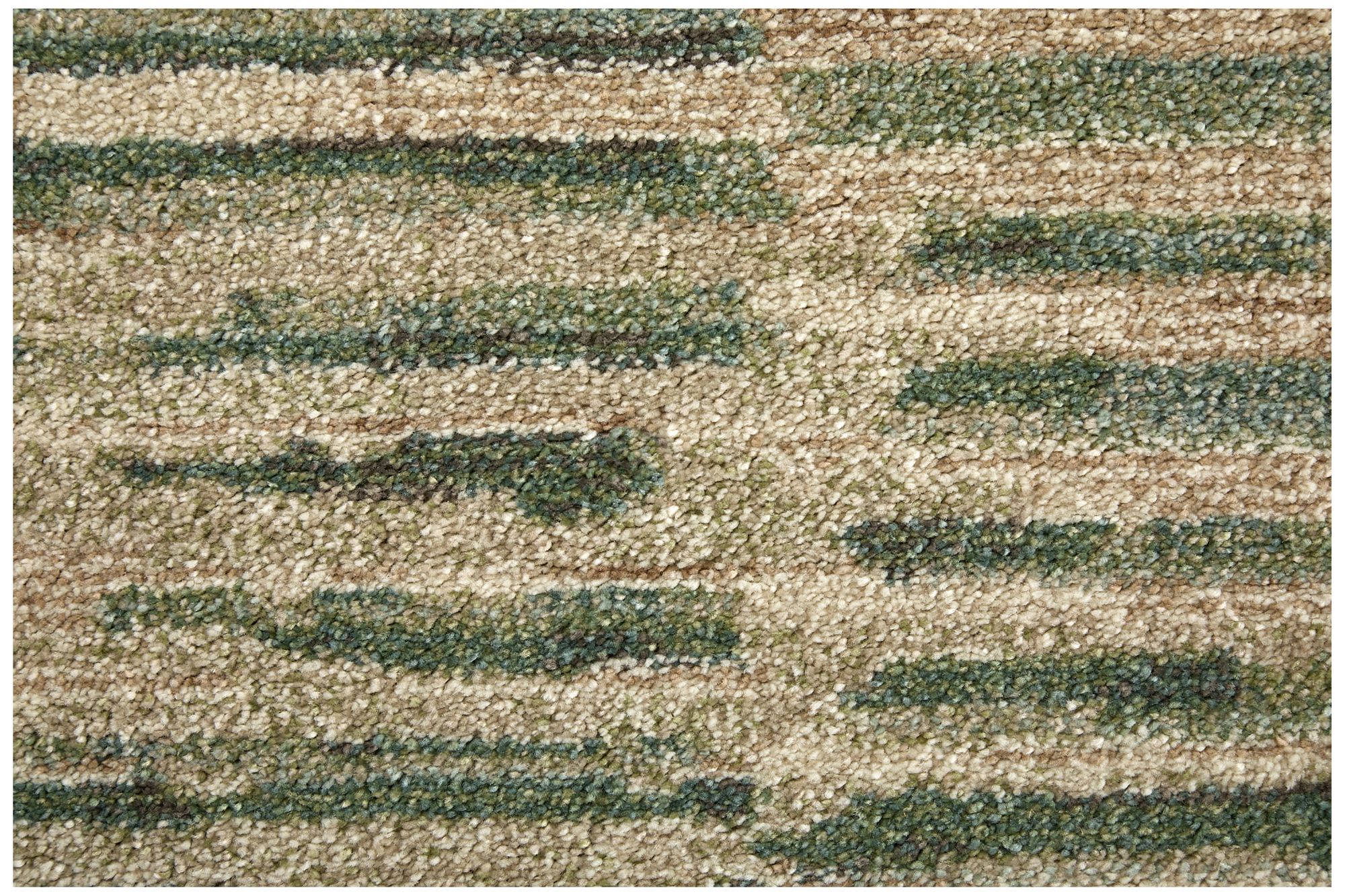 Eden Abstract Indoor Green Area Rug 39QYF 6'-4" x 9'-2"