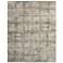 Eden Abstract Indoor Ivory Area Rug 39QWF 5' x 7'-6"