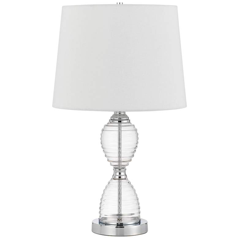 Image 2 Eden Clear Glass Accent Table Lamp