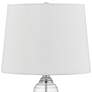 Eden Clear Glass Accent Table Lamp