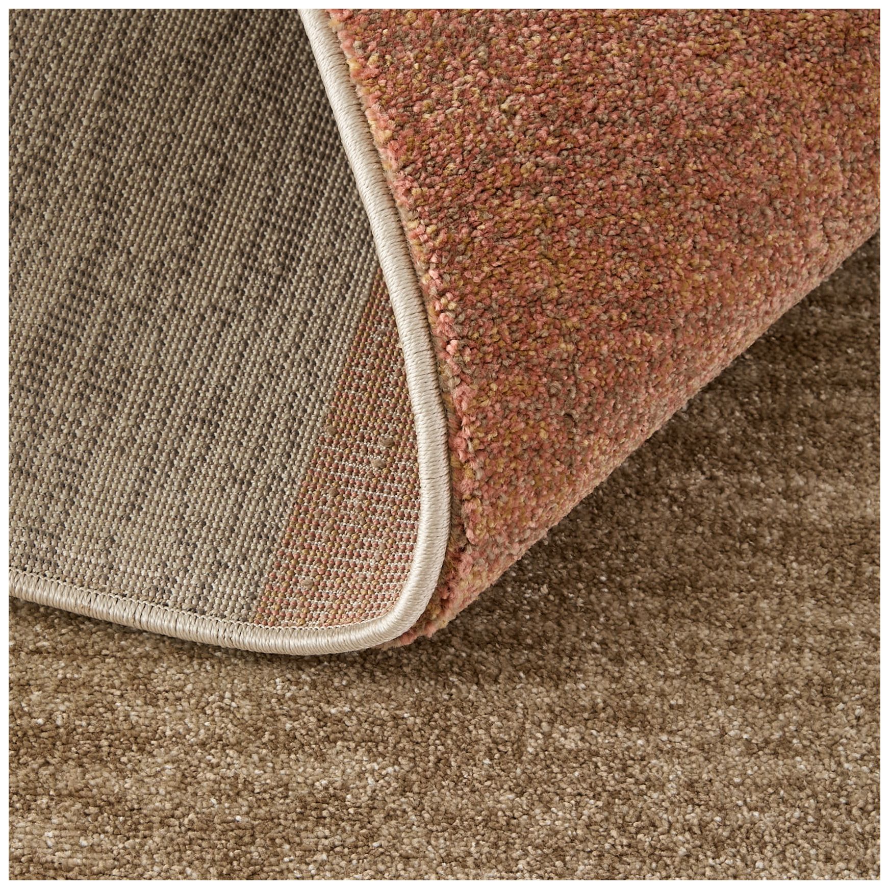 Image 7 Eden Color Block Indoor Ivory Area Rug 39QUF 7'-9" x 10' more views