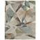 Eden Color Block Indoor Ivory Area Rug 39QVF 1'-8" x 2'-10"
