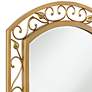 2_Eden Park Gold 25" x 34" Arch Top Wall Mirrors Set of 2 more views