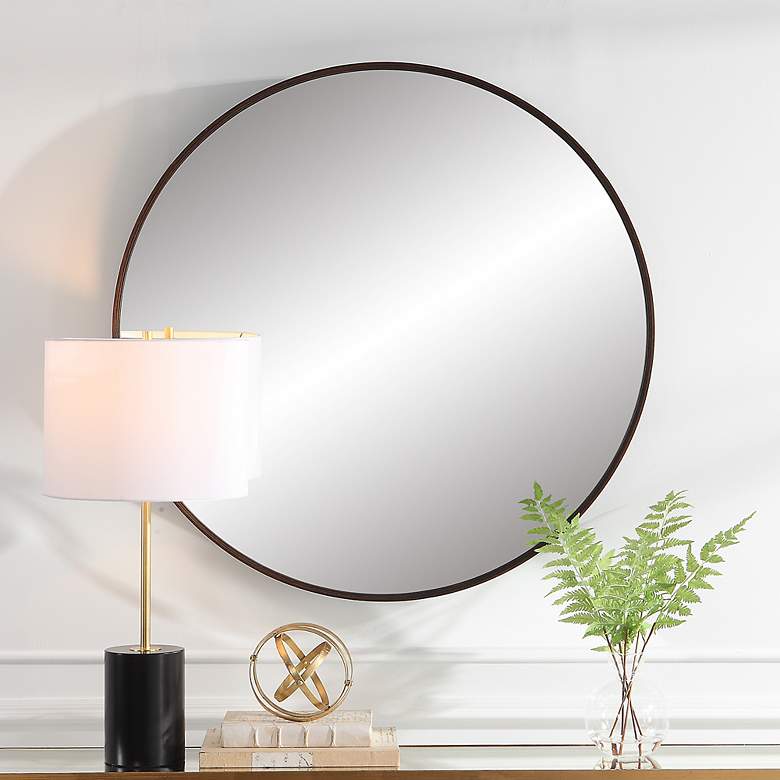 Image 2 Eden Round Mirror