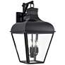 1_Edenton 24.5" High 4-Light Outdoor Wall Sconce in Matte Black