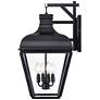 3_Edenton 24.5" High 4-Light Outdoor Wall Sconce in Matte Black more views