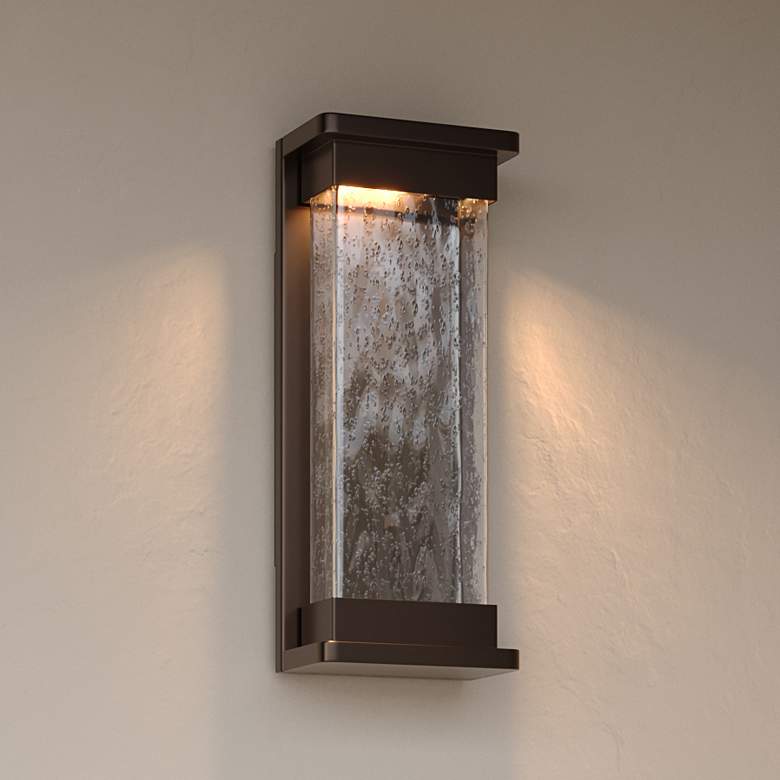Image 2 Ederle 16" High Bronze ADA LED Outdoor Wall Light