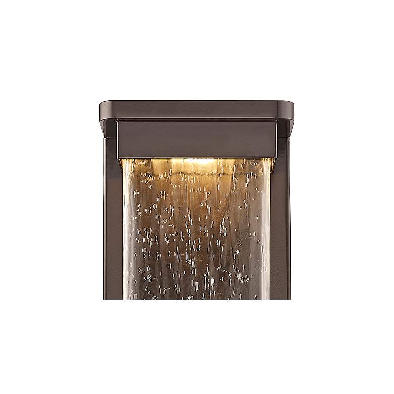 Image 4 Ederle 16" High Bronze ADA LED Outdoor Wall Light more views