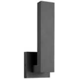 Edge 12&quot; High Black LED Outdoor Wall Light