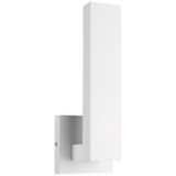 Edge 12&quot; High White LED Outdoor Wall Light