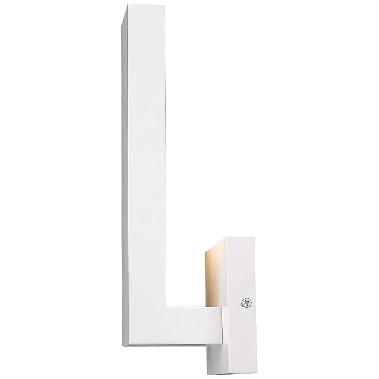 Image 6 Edge 12 inch High White LED Outdoor Wall Light more views