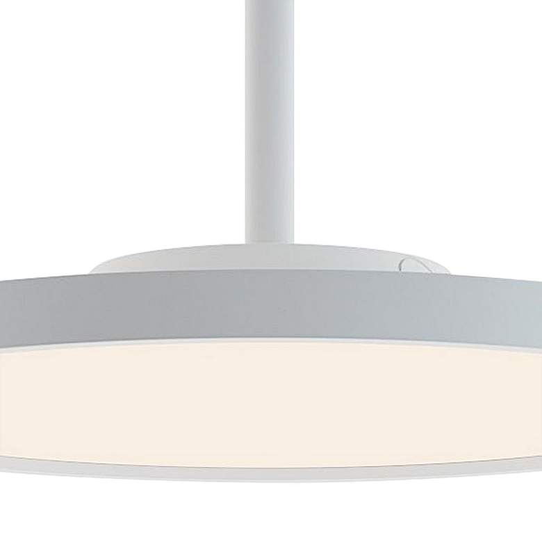 Image 2 Edge 15 3/4" Wide White LED Pendant Light more views